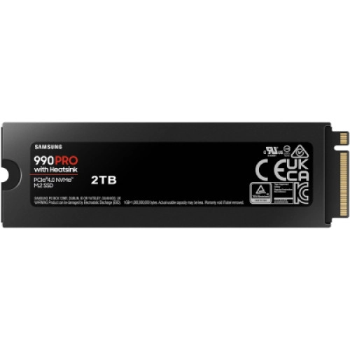 Samsung 990 PRO with Heatsink 2 TB (MZ-V9P2T0CW)