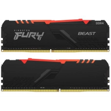 DDR4 2x32GB/3200 Kingston Fury Beast RGB (KF432C16BBAK2/64)