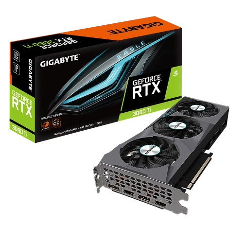 Gigabyte GeForce RTX3060Ti 8Gb EAGLE OC D6X (GV-N306TXEAGLE OC-8GD)