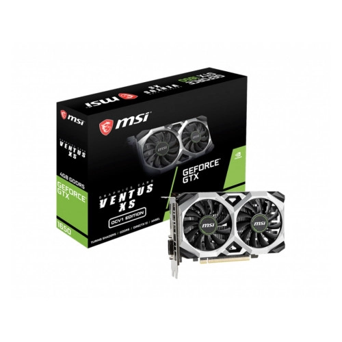 Видеокарта MSI GeForce GTX 1650 VENTUS XS 4G OCV1