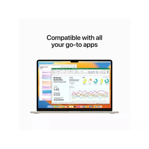 Apple MacBook Air 15" M2 Starlight 2023 (Z18R000SM)