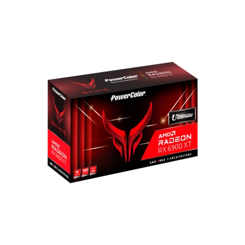 Видеокарта PowerColor Radeon RX 6900 XT Ultimate Red Devil (AXRX 6900XTU 16GBD6-3DHE/OC)