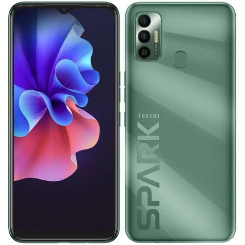 TECNO Spark 7 (KF6n) 4/64Gb NFC Dual SIM Spruce Green (4895180766404)