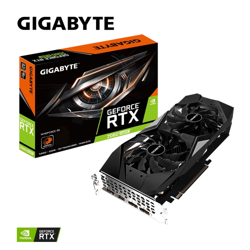 Gigabyte GeForce RTX2060 SUPER 8192Mb WINDFORCE (GV-N206SWF2-8GD)