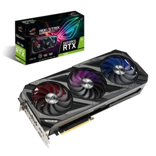 Видеокарта ASUS GeForce RTX3080 10Gb ROG STRIX OC GAMING V2 LHR (ROG-STRIX-RTX3080-O10G-V2-GAMING)