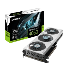 Gigabyte GeForce RTX4060 8Gb EAGLE OC ICE (GV-N4060EAGLEOC ICE-8GD)