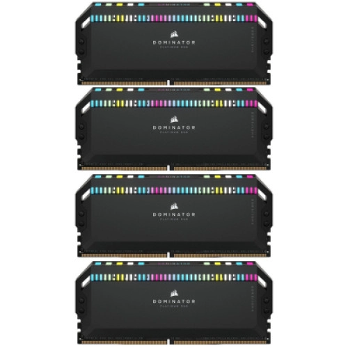 Corsair 64 GB (4x16GB) DDR5 6200 MHz DOMINATOR PLATINUM RGB (CMT64GX5M4B6200C32)