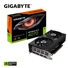 Gigabyte GeForce RTX 4070 WINDFORCE 2X OC 12G (GV-N4070WF2OC-12GD)