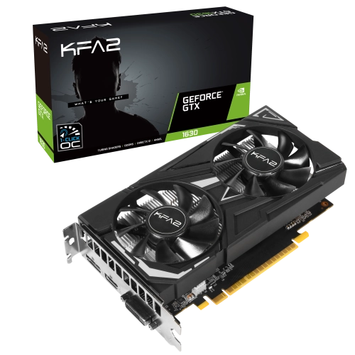 KFA2 GeForce GTX 1630 EX 1-Click OC (63NQL4HP66EK)