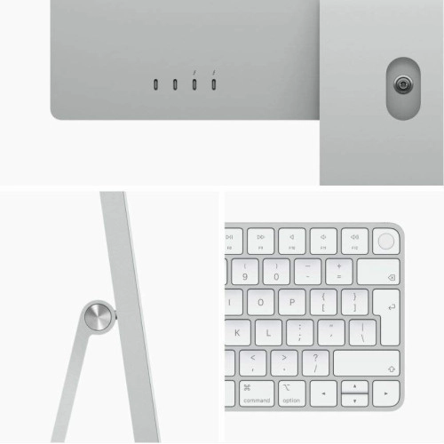 Потужний Apple iMac 24 M1 Silver 2021 (Z13K002DG)