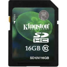 Kingston 16 GB SDHC Class 10 SD10V/16GB