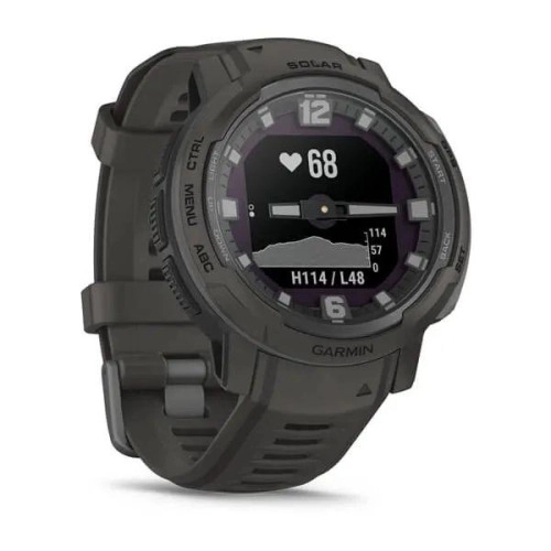 Годинник Garmin Instinct Crossover Solar Graphite з новими можливостями