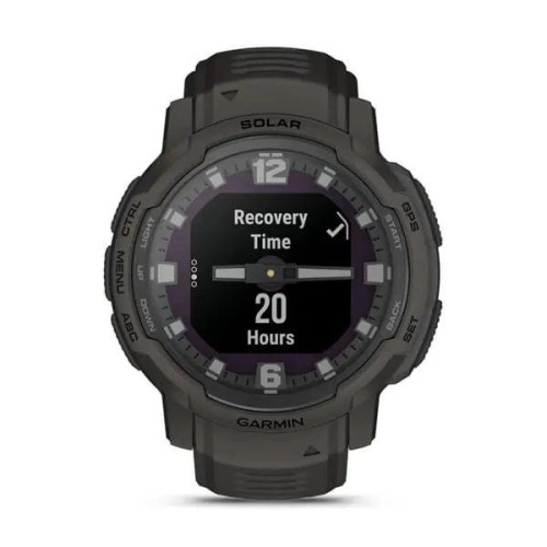 Годинник Garmin Instinct Crossover Solar Graphite з новими можливостями