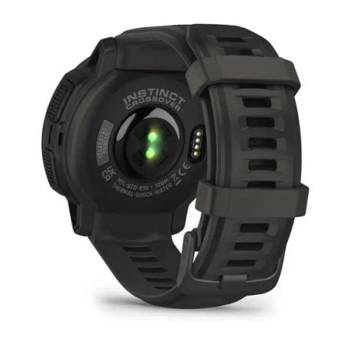 Годинник Garmin Instinct Crossover Solar Graphite з новими можливостями