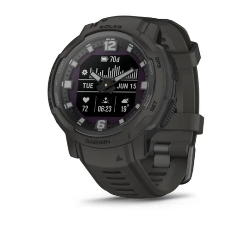 Годинник Garmin Instinct Crossover Solar Graphite з новими можливостями