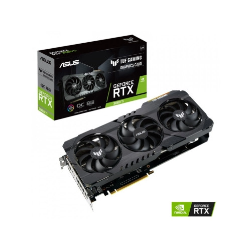 Видеокарта ASUS GeForce RTX3060Ti 8Gb TUF OC GAMING V2 LHR (TUF-RTX3060TI-O8G-V2-GAMING)