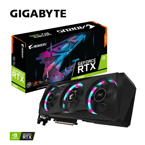 GIGABYTE AORUS GeForce RTX 3060 ELITE 12G rev. 2.0 (GV-N3060AORUS E-12GD rev. 2.0)