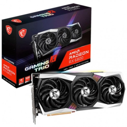 Видеокарта MSI Radeon RX 6800 16Gb GAMING X TRIO (RX 6800 GAMING X TRIO 16G)