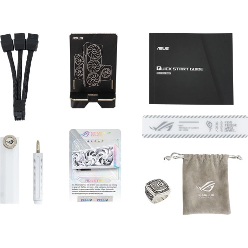 ASUS GeForce RTX4080 SUPER 16Gb ROG STRIX OC GAMING WHITE (ROG-STRIX-RTX4080S-O16G-WHITE)