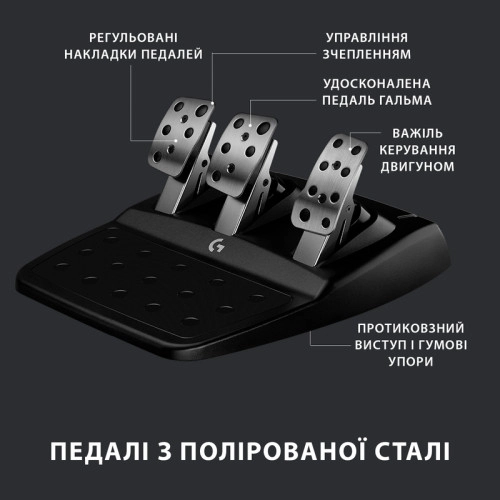 Отзиви про геймерський руль Logitech G923 PS4/PC (941-000149)