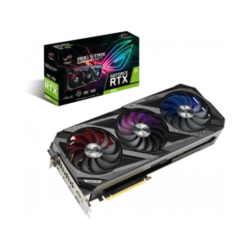 Видеокарта ASUS GeForce RTX3090 24Gb ROG STRIX OC GAMING (ROG-STRIX-RTX3090-O24G-GAMING)