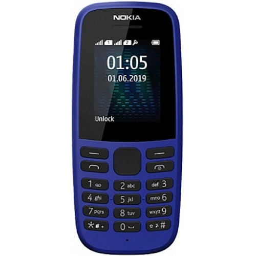Nokia 105 Single Sim 2019 Blue (16KIGL01A13) (UA)