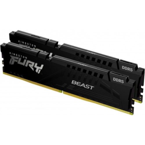 Kingston Fury (ex.HyperX) DDR5 32GB (2x16GB) 5200 MHz Beast Black (KF552C40BBK2-32)