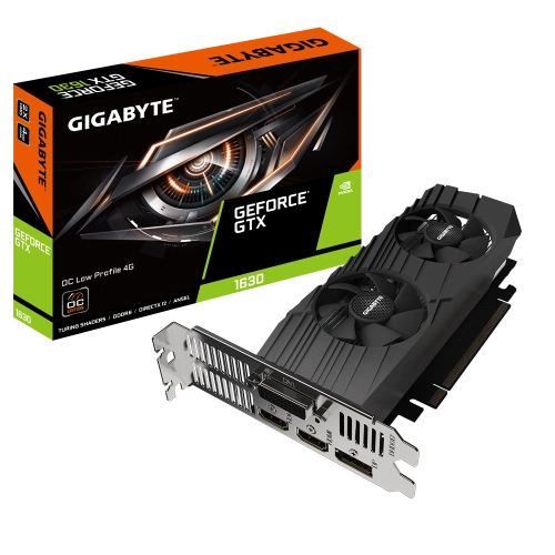 Gigabyte GeForce GTX1630 4096Mb OC (GV-N1630OC-4GL)