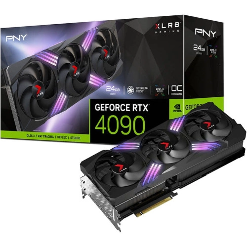 PNY GeForce RTX 4090 24 GB OC XLR8 Gaming Verto EPIC-X RGB TF (VCG409024TFXXPB1-O)