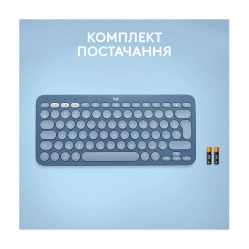 Logitech K380 for MAC Multi-Device Bluetooth Blueberry (920-011180)