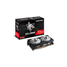 Видеокарта PowerColor Radeon RX 6600 XT Hellhound (AXRX 6600XT 8GBD6-3DHL/OC)