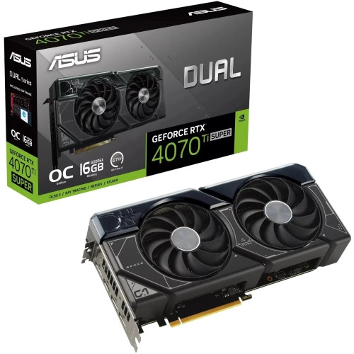 Asus Dual GeForce RTX 4070 Ti SUPER OC 16384MB (DUAL-RTX4070TIS-O16G)