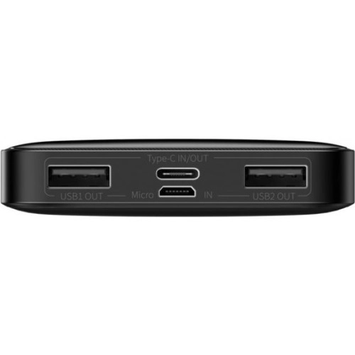 Baseus Bipow Overseas 15W 10000mAh Black (PPBD050001)