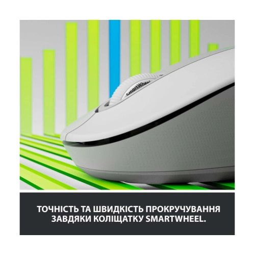 Logitech Signature M650 L Wireless Mouse LEFT Off-White (910-006240)