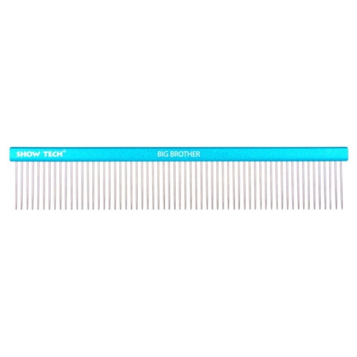 Show Tech The Big Brother Blue 25cm Comb - Гребінець металевий 25 см
