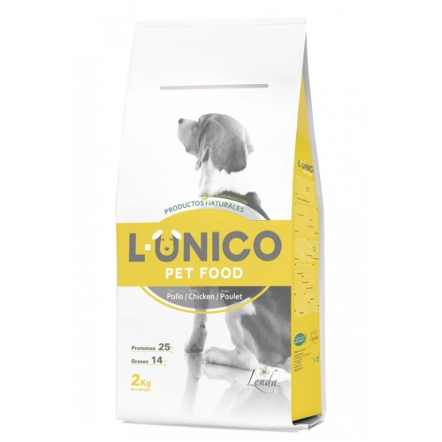 L-'UNICO Chicken - Сухий корм з куркою для дорослих собак всіх порід, 20 кг