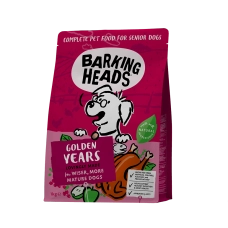 BARKING HEADS Golden Years "Золоті роки" для літніх собак з куркою і бурим рисом