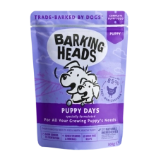 Barking Heads Puppy Days - Вологий корм для собак "Щенячі дні" з куркою, пауч 300 г