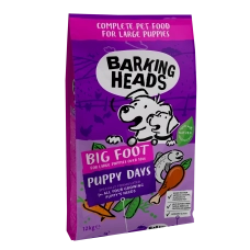 Barking Heads Puppy Days Large Breed - Корм для цуценят великих порід (курка, лосось)
