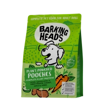 Barking Heads Plant-Powered Pooches - Сухий корм без м'яса для собак всіх порід (вегетаріанський)